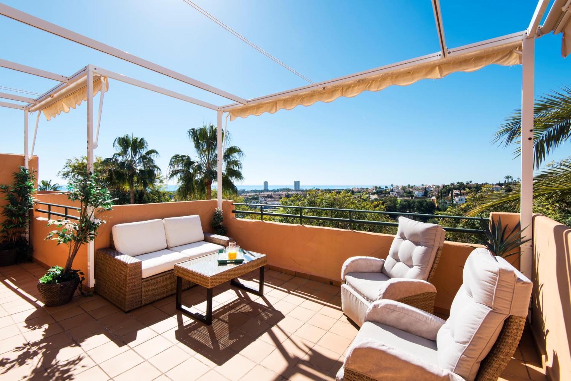 Rentandhomes Penthouse Elviria Golf Marbella Exteriér fotografie